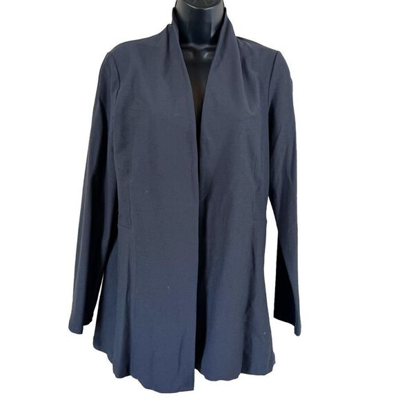 Eileen Fisher Washable‎ Stretch Crepe Cardigan - Picture 1 of 9